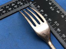 Load image into Gallery viewer, Original WW2 British Army Officers Mess NAAFI Marked Cutlery Fork
