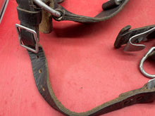 Load image into Gallery viewer, Original Post WW2 German Army Y-Straps in Leather with Metal Fittings
