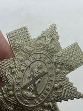 Charger l&#39;image dans la galerie, WW1 Highland Cyclist Battalion - Territorial Force Black Watch Cap Badge
