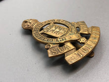 Load image into Gallery viewer, Original WW2 New Zealand RAOC Royal Army Ordnance Corps Cap Badge
