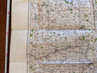 Original WW2 British Army GSGS OS Map of England - Bury St Edmunds & Sudbury - The Militaria Shop