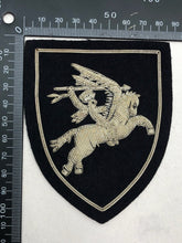 Load image into Gallery viewer, British Army Bullion Embroidered Blazer Badge - 16th Air Assault Brigade
