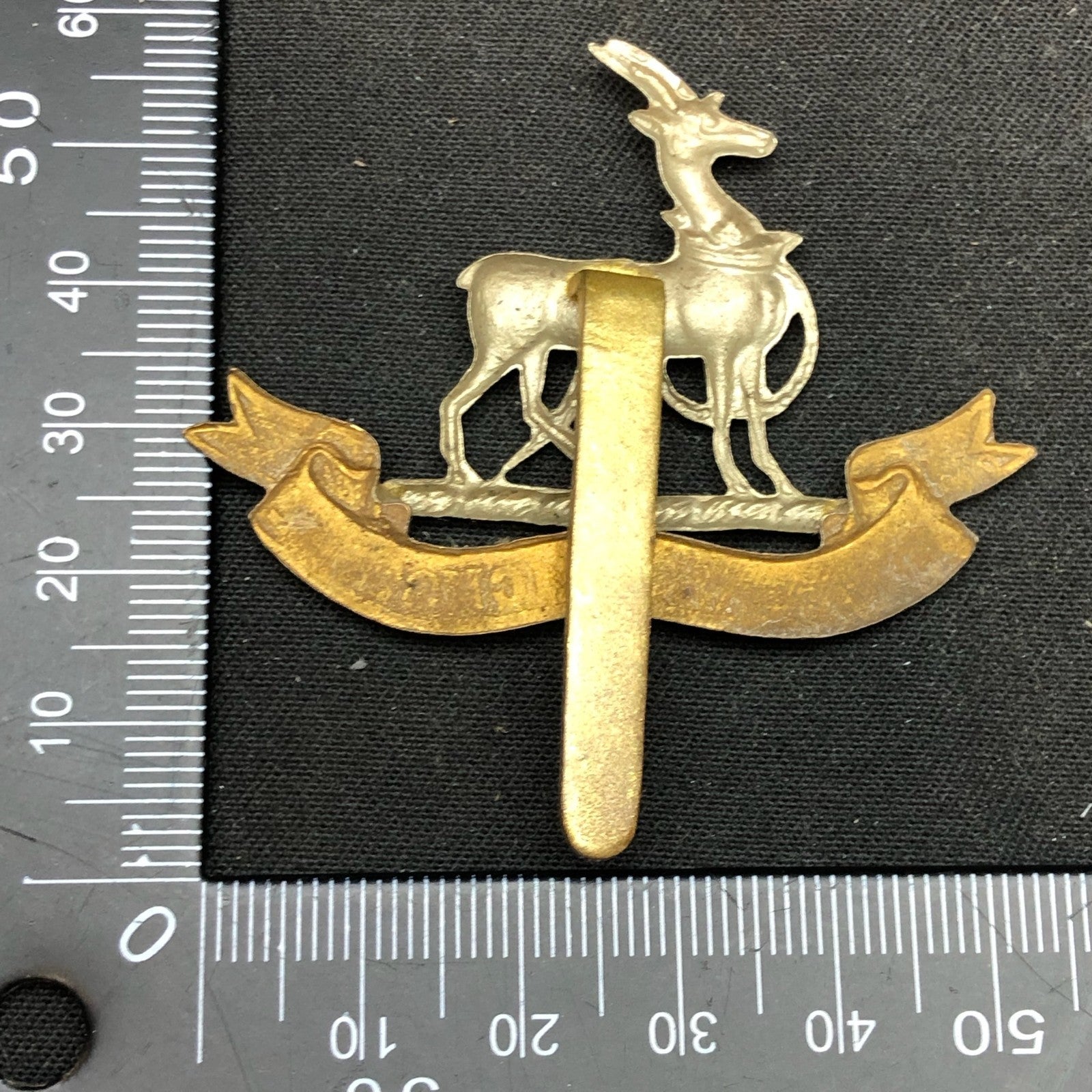 Original WW2 British Army Cap Badge - Royal Warwickshire Regiment - The Militaria Shop