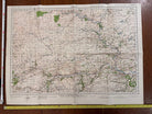 Original WW2 British Army GSGS OS Map England - Hexham - The Militaria Shop