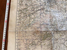 Original WW2 British Army GSGS Map of Scotland - Edinburgh - The Militaria Shop