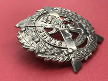 Load image into Gallery viewer, Original WW2 British Army Cap Badge - London Scottish Regiment
