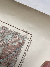 Load image into Gallery viewer, Original WW2 German Army Map of Slovakia - Ljubljana - 1940 Dated
