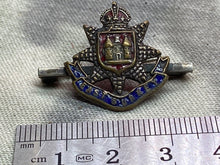 Load image into Gallery viewer, Original British Army - East Surrey Regiment Sweetheart Brooch
