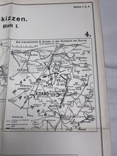 Load image into Gallery viewer, Original WW1 German Army Fighting / Trench Map
