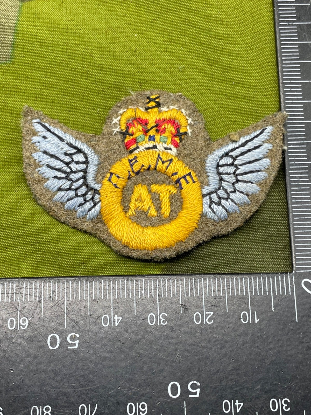 Original REME Aircraft Technician Wings Qualification Badge - The Militaria Shop