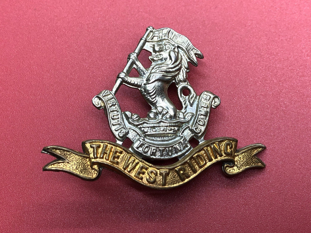 Genuine British Army The West Riding Regiment Cap Badge