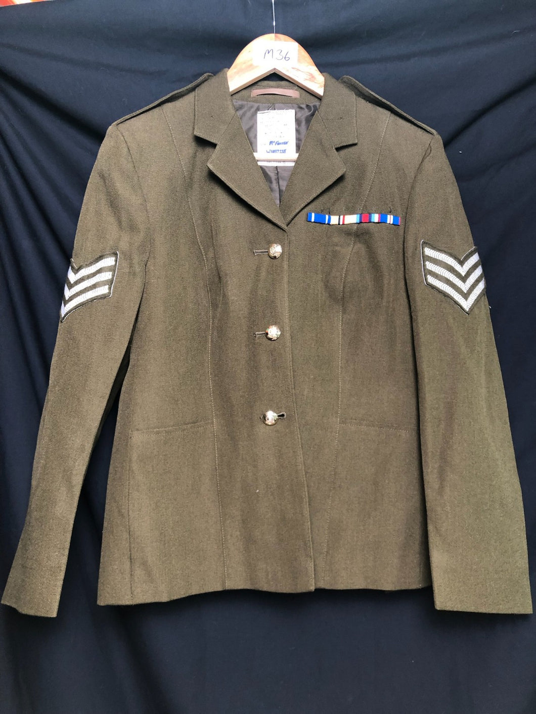 Grade 1 Used British Army No.2 Women's Dress Uniform Jacket - Size 162/92/76 - The Militaria Shop