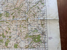 Original WW2 British Army GSGS OS Map of Great Britain - Bishop's Castle - The Militaria Shop