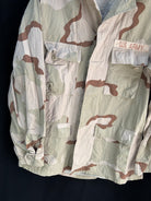 Gulf War US Army DCU Camouflaged Combat Field Coat/Jacket - Large/ Long - The Militaria Shop