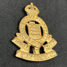 Original WW2 British Army Cap Badge - Royal Army Ordnance Corps - The Militaria Shop