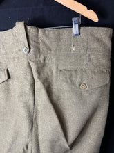 Load image into Gallery viewer, Genuine British Army Officers Purchased Battledress Serge Trousers - 42&quot; Waist - The Militaria Shop
