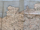 Original WW2 British Army OS Map of Great Britain - St David's & Cardigan - The Militaria Shop