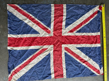 Load image into Gallery viewer, Original WW2 British Home Front / Army Union Jack Flag - Nice Display Size
