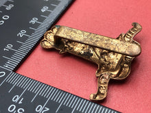 Load image into Gallery viewer, Original WW2 British Army Cap Badge - The 11th Hussars Regiment
