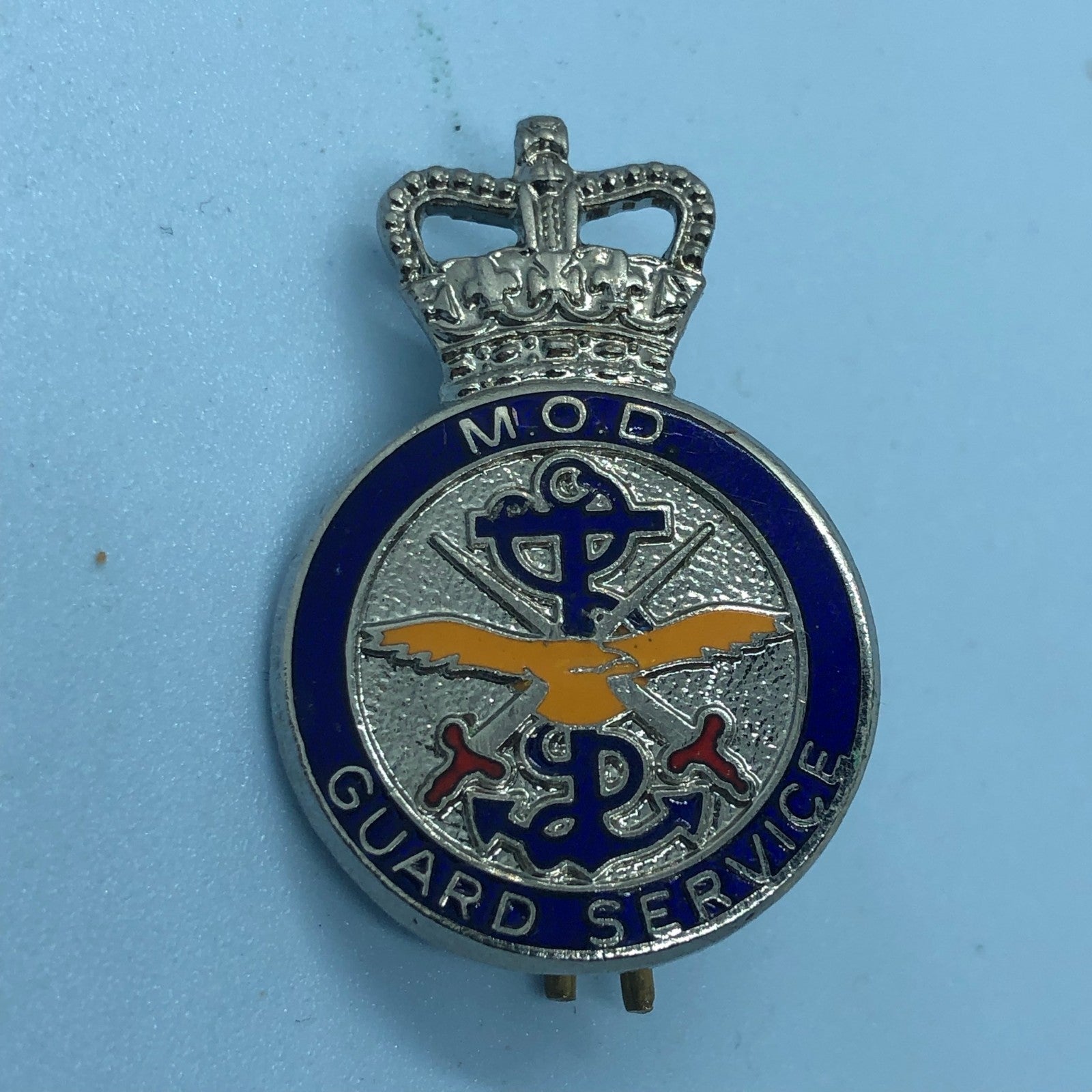 Original British Army Cap Badge - Ministry of Defence Guard Service ...