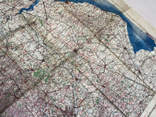 Load image into Gallery viewer, Original WW2 British Army / RAF Bases Map - North Midlands &amp; Lincolnshire
