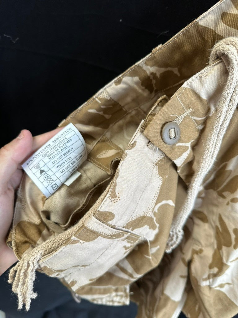 Genuine British Army Desert DPM Camouflaged Shorts - Size 27/76/92 - The Militaria Shop