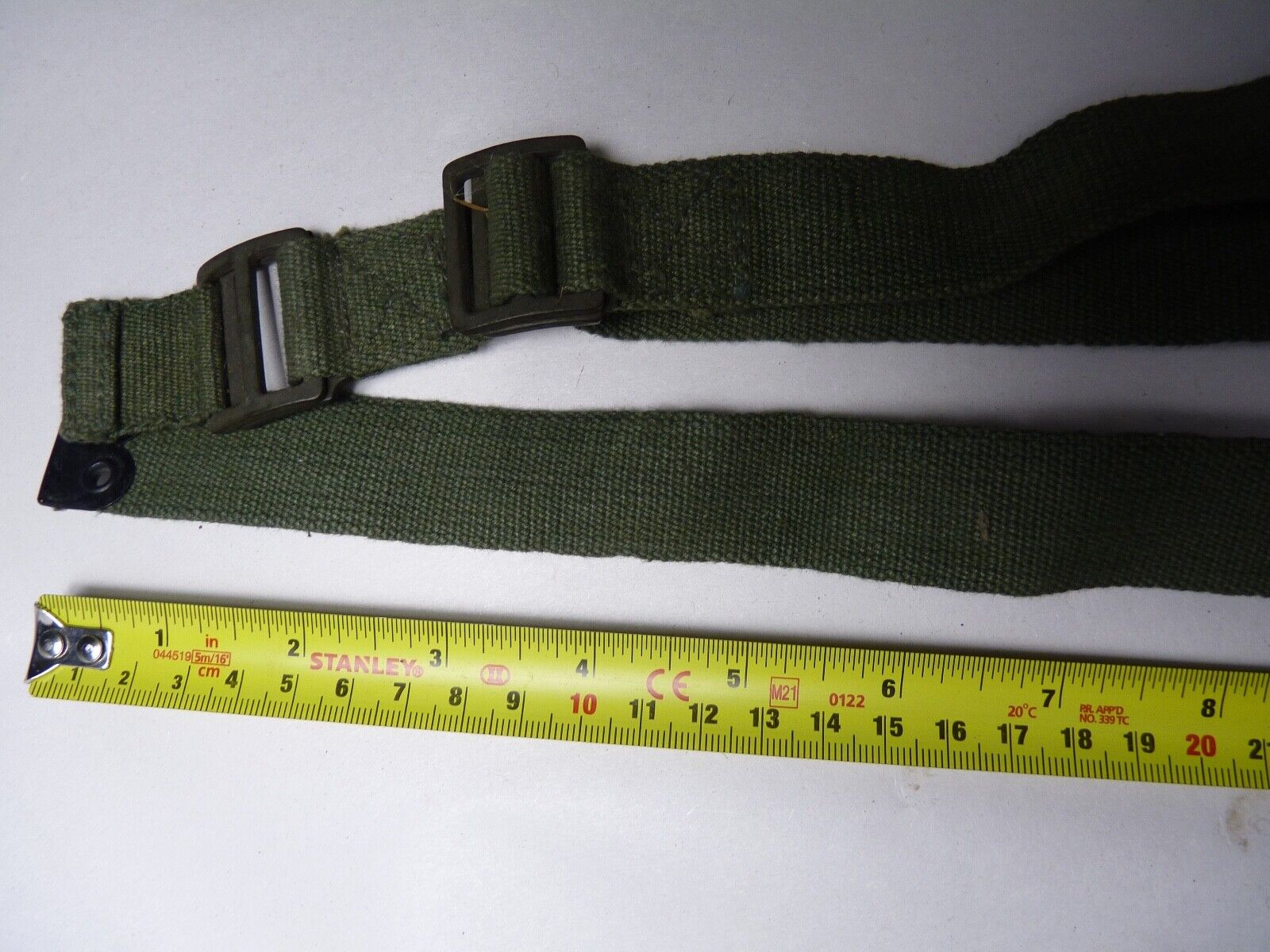 Original WW2 British Army 44 Pattern Shoulder / Extended Equipment Strap - 1945 - The Militaria Shop