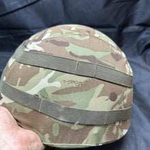 Load image into Gallery viewer, Original British Army Mk7 Combat Helmet with MTP Cover - Size Small/Medium
