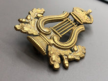 Load image into Gallery viewer, Original WW1 British Army Cap Badge - Musicians / Bandsmans King&#39;s Crown
