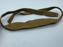 Load image into Gallery viewer, Original WW2 British Army Tan Webbing Shoulder Strap 37 Pattern - 1941 Dated
