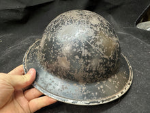 Load image into Gallery viewer, Original WW2 British Civil Defence Home Front Mk2 Brodie Helmet
