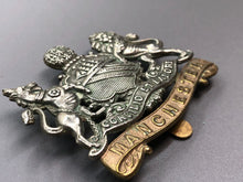 Load image into Gallery viewer, Original WW1 British Army Cap Badge - Manchester Regiment
