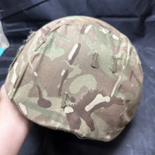 Load image into Gallery viewer, Original British Army Mk7 Combat Helmet with MTP Cover - Size Medium
