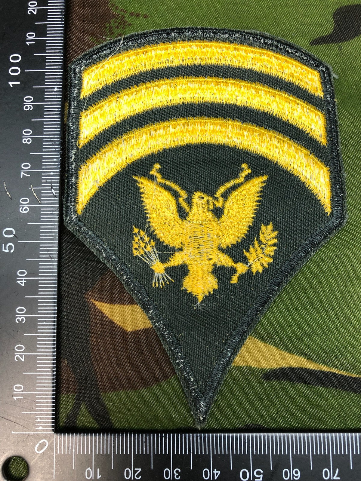 Original US Specialist E-7 Rank Patch Badge - The Militaria Shop