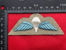 Charger l&#39;image dans la galerie, Genuine British Army Paratrooper Parachute Jump Wings - Marines Tropical Wings
