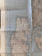 Original WW2 British Army GSGS Map of Scotland - Yell & Unst - Shetland Islands - The Militaria Shop