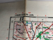 Charger l&#39;image dans la galerie, Original WW2 British Army / RAF Map - Nantes - France
