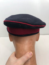 Load image into Gallery viewer, Original British Army Royal Army Medical Corps RAMC Officers Cap - Moss Bros
