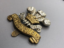 Load image into Gallery viewer, Original WW2 British Army 3rd Dragoon Guards Regiment Cap Badge
