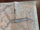 Original WW2 British Army OS Map of Scotland - Lock Katrine & Lock Earn - The Militaria Shop