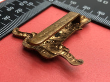 Load image into Gallery viewer, Original WW2 British Army Cap Badge - The 11th Hussars Regiment
