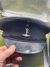 Load image into Gallery viewer, Original British Army Royal Corps of Signals Peaked Cap - Size 58cm - The Militaria Shop
