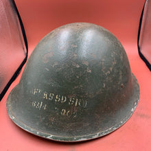 Load image into Gallery viewer, Original British / Canadian Army WW2 Soldiers Military Combat Mk3 Turtle Helmet
