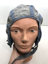 Load image into Gallery viewer, Original Royal Air Force RAF Cold War Period G Type Blue Jet Flying Helmet 22C
