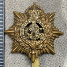 Load image into Gallery viewer, Original WW1 British Army Serice Corps ASC Cap Badge - King&#39;s Crown
