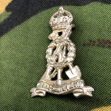 Charger l&#39;image dans la galerie, Original British Army WW2 Collar Badge - Royal Pioneer Corps - The Militaria Shop
