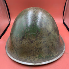 Charger l&#39;image dans la galerie, Original British / Canadian Army WW2 Soldiers Military Combat Mk3 Turtle Helmet
