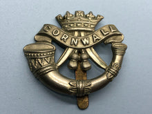 Load image into Gallery viewer, Original WW2 British Army Duke of Cornwall&#39;s Light Infantry Cap Badge
