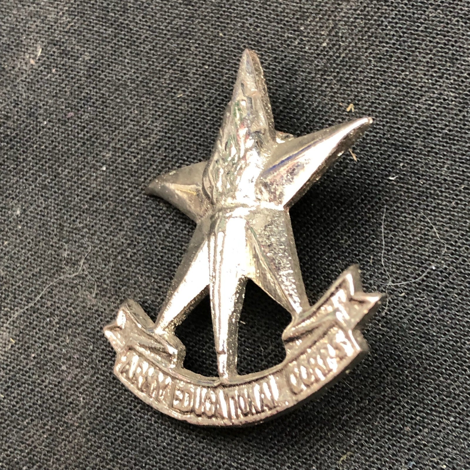 Original Army Badge - Indian Army Education Corps - The Militaria Shop
