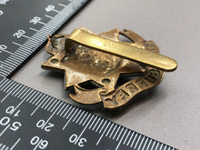 Load image into Gallery viewer, Original WW2 British Army East Surrey Regiment Cap Badge
